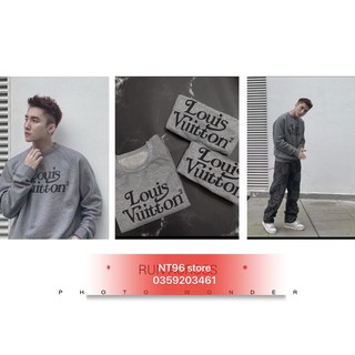 Áo sweater vải cotton da cá mềm mịn hàng hot trend ( Louis Vuitton )(NT96)