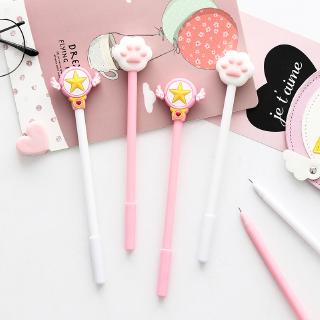 Dễ ThươNg Ma ThuậT Gel BúT Sinh ViêN VăN PhòNg PhẩM HoạT HìNh BúT đáNh DấU MàU đEn