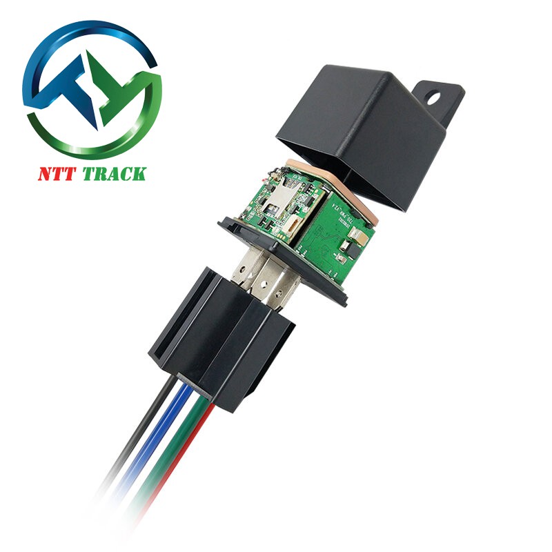 Định vị giám sát chống trộm xe máy dạng rơ le siêu nhỏ NTTRL720 - NTT Track