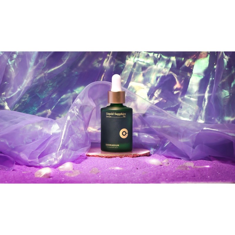 DERMARIUM MOODY SAPPHIRE DERMARIUM 30g Tinh Chất • Serum GHK CU 1% Khuyến Khích Cho Da Xâm Lấn