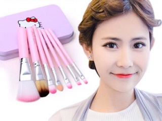 Bộ Cọ Trang Điểm HELLO KITTY - Hàn Quốc