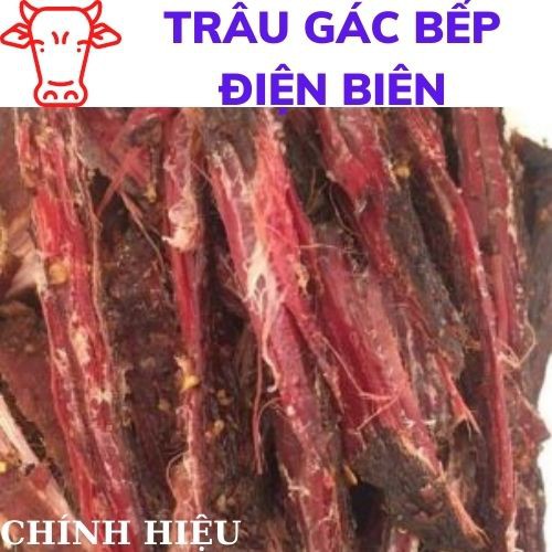[Tặng kèm Chẩm Chéo] Thịt Trâu Gác Bếp Điện Biên Loại I Thơm Ngon Đậm Đà Túi Hút Chân Không 500 Gr | BigBuy360 - bigbuy360.vn