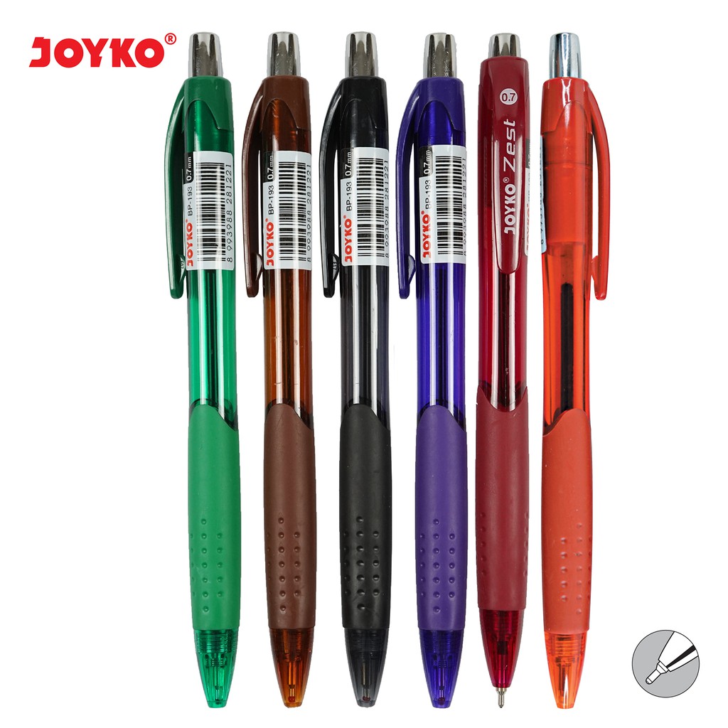 Bút Bi Joyko Bp-193 / Zest / 0.7 mm