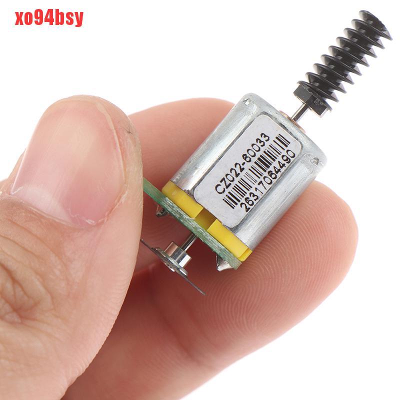 [xo94bsy]N20 Micro Motor DC 12V-24V Long Shaft Motor With Worm Rod for Adding Encoder