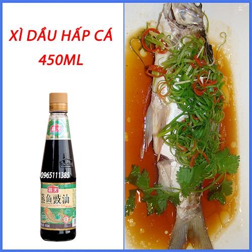 Xì Dầu Hấp Cá Hải Thiên 450ml - Chấm, nấu ăn, Hấp Cá