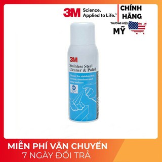 Dung dịch tẩy và làm sạch đánh bóng Inox 3M Stainless Steel Cleaner & Polish 283g chamsocxe