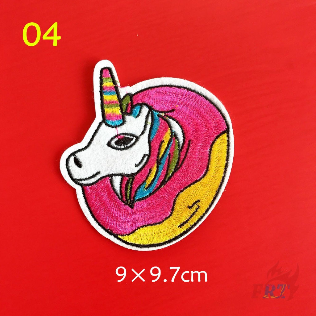 Miếng dán quần áo hình ngựa một sừng dễ thương