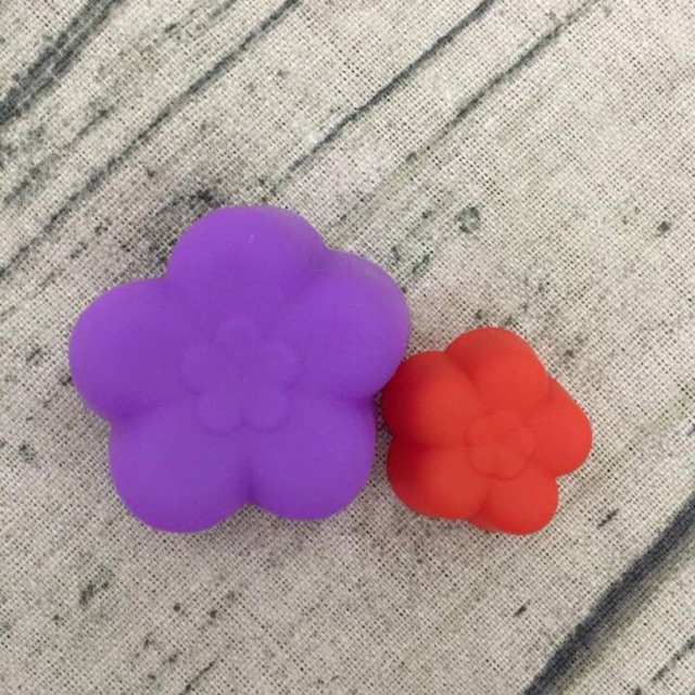 Khuôn thạch mẹ con hoa 5 cánh 10 to, 10 nhỏ