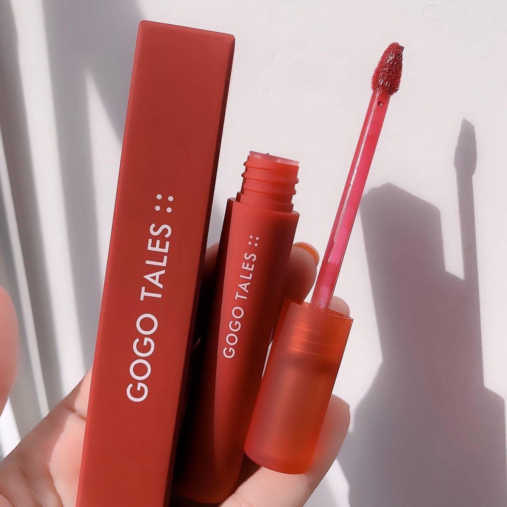 Son Nội Địa Trung GOGO TALES Chất Son Lì Mịn, Màu Lên Chuẩn Đẹp