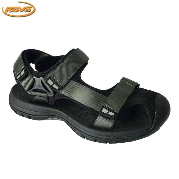 giảm sandal nam Sandal nam học sinh bít mũi quai dù đi phượt hiệu Rova RV25BB - MOL VN - BẢO HÀNH 12 THÁNG