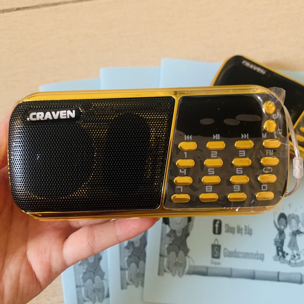 Loa học tiếng anh cho bé, loa tắm ngôn ngữ cho bé, đài FM