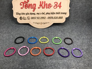 Set 10 chiếc dây chun buộc tóc ( Màu sặc tự chọn )