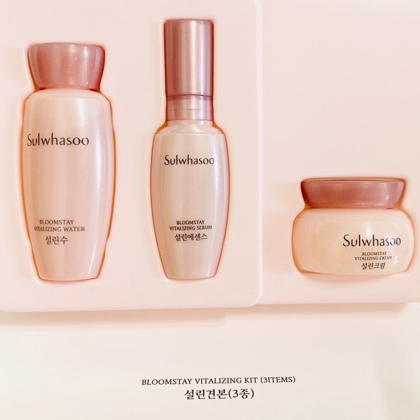 Set Sulwhasoo hoa mơ dưỡng trắng chống lão hóa 3 sản phẩm