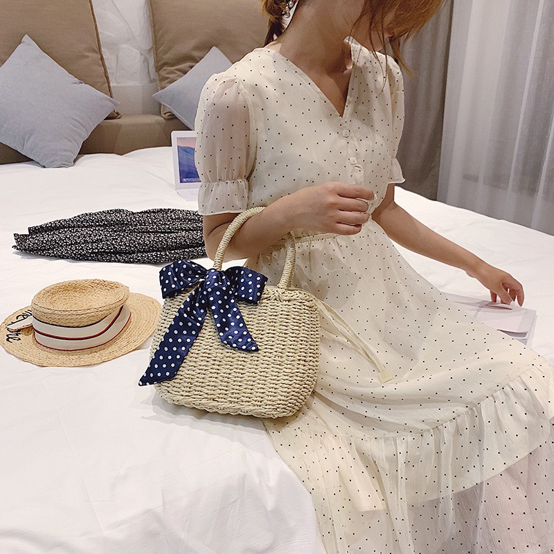 Labonia-Túi Cói Đồng Quê Parisian