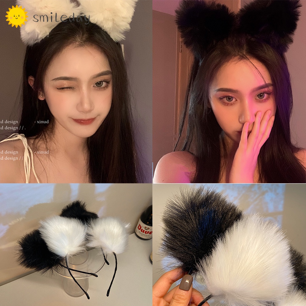 Cài tóc tai mèo dễ thương dành cho nữ