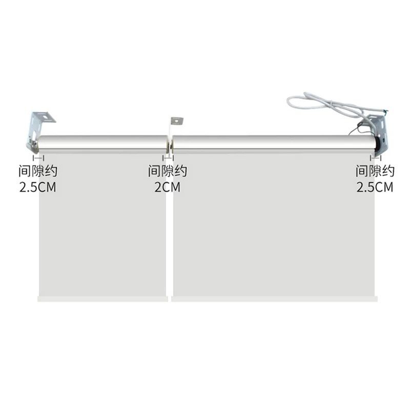 Động cơ rèm cuốn phi 35 Dooya DM35R + Remote