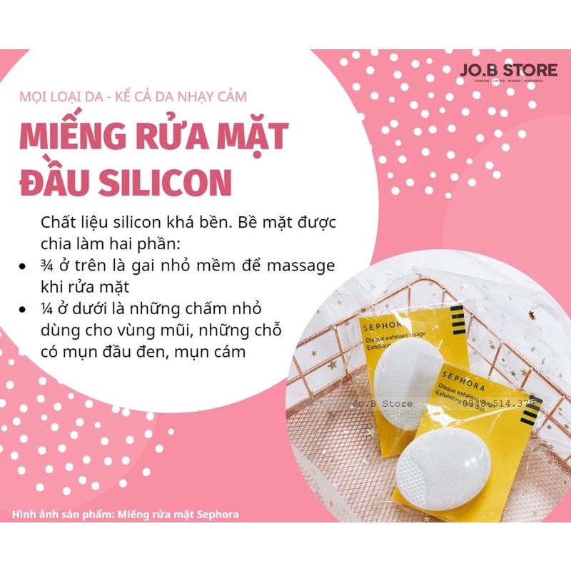 Miếng Rửa Mặt Sephora Pad