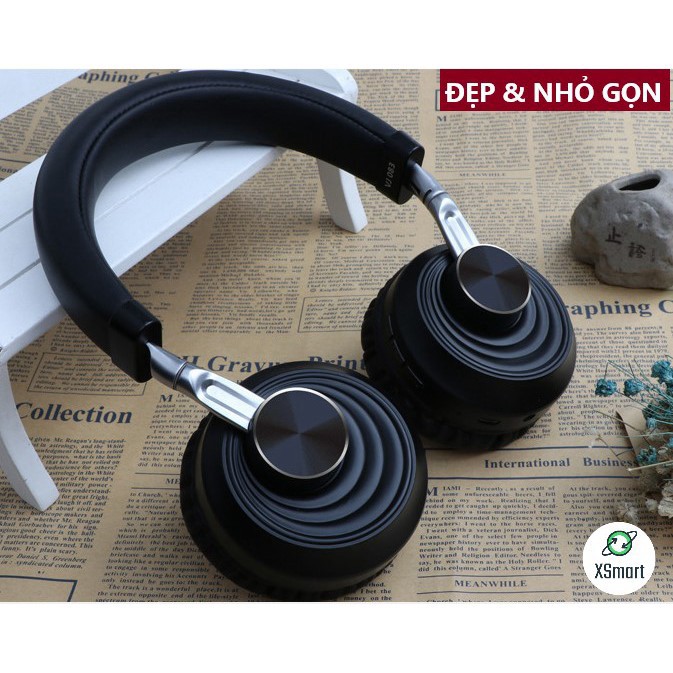 Tai Nghe Chụp Tai Bluetooth Không Dây Headphone VJ083 Pro Bass Chống Ồn Siêu Tốt, Âm Thanh Siêu Đã Nghe Nhạc Chơi Game