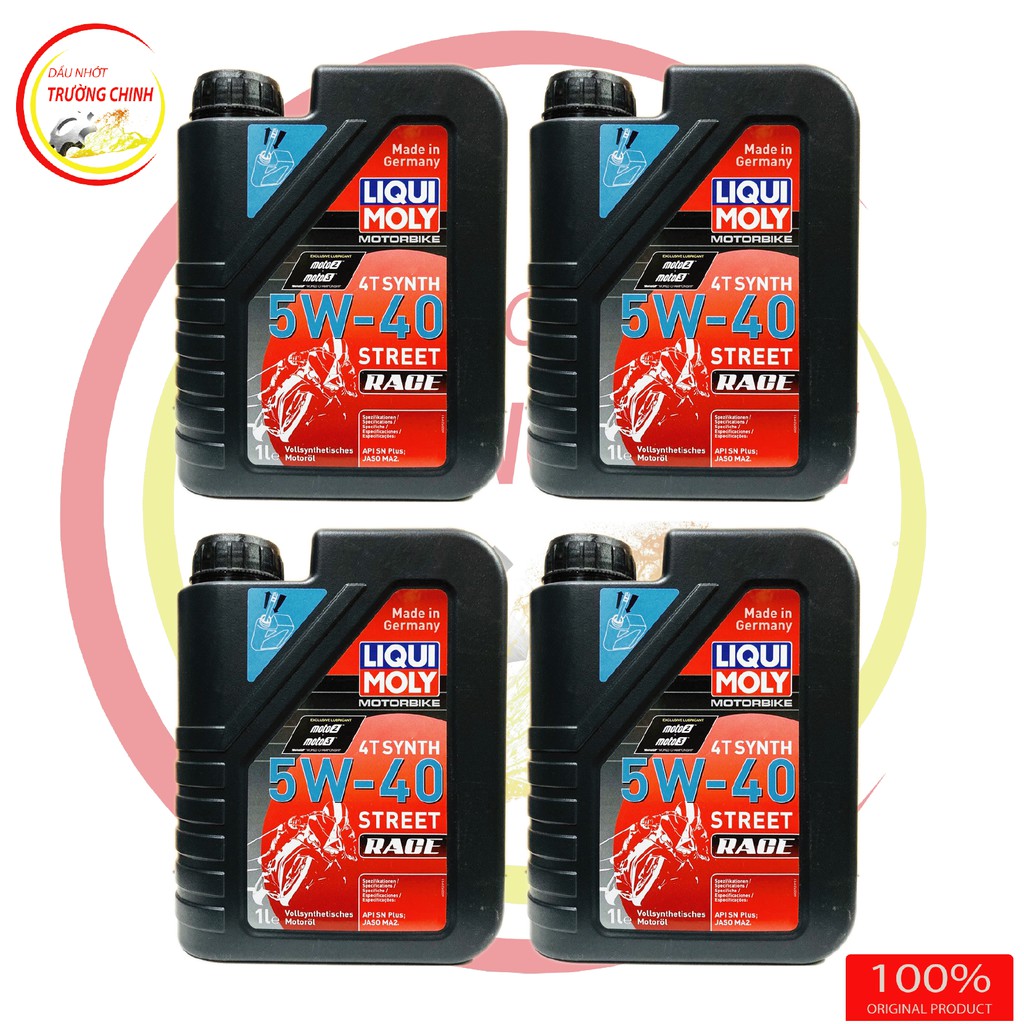 [Mã LT50 giảm 50k đơn 250k] Nhớt Liqui Moly 4T Synth Race 5W40 Dành cho xe số và tay côn