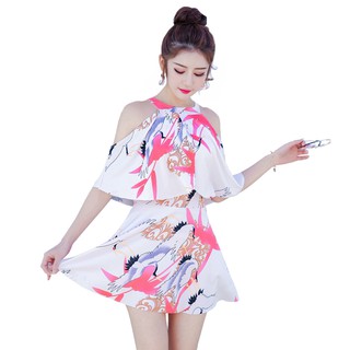 BK021 Bikini 1 mảnh hở vai