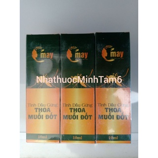 TINH DẦU GỪNG THOA MUỖI ĐỐT - 10ml