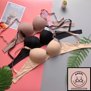 Áo lót ngực đệm dày Thái Lan Sisterhood 2354 mặc áo dài có gọng vải mát thoáng khí - ANGEL BRA