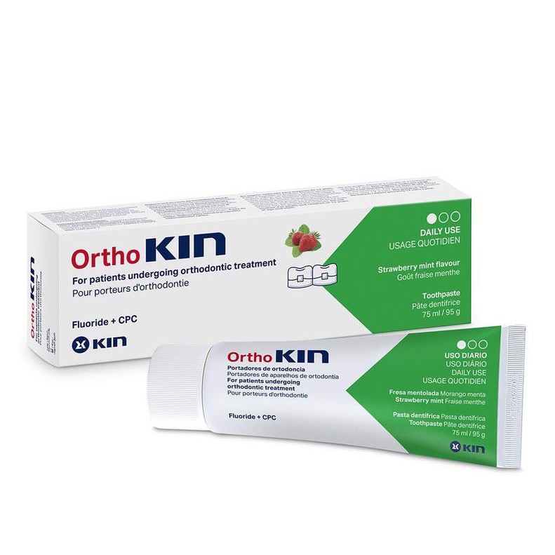 Kem đánh răng ORTHOKIN - Dành cho răng niềng