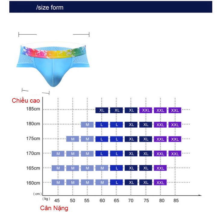 Quần lót Nam cực Hot