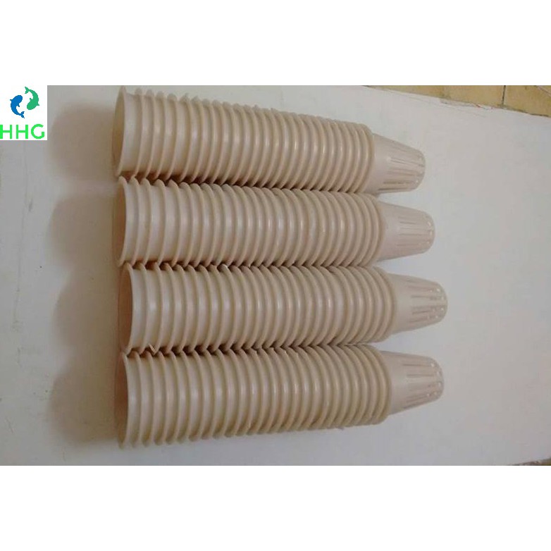 Bộ 100 rọ nhựa 6.5x6.5cm trồng rau thủy canh