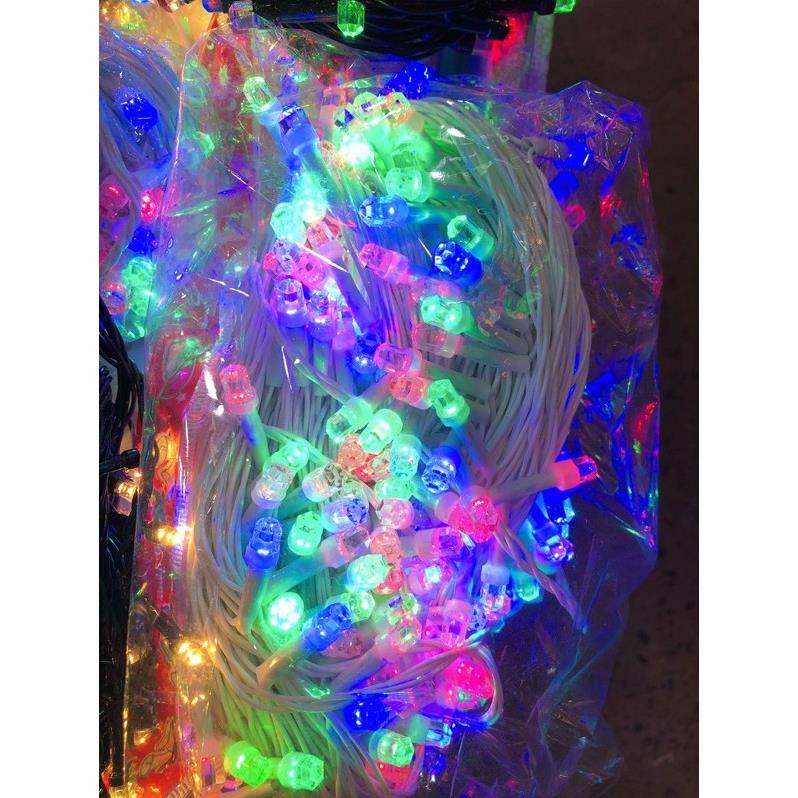 Đèn led 50m trang trí noel. tết .Đèn led chớp tắt trang trí ngoài trời
