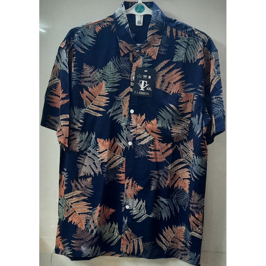 Aó sơ mi nam ngắn tay/cộc tay- Vải lanh