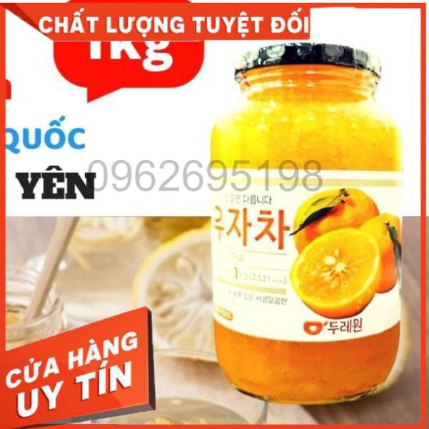 hàng sẵn TRÀ THANH YÊN MẬT ONG HÀN QUỐC LỌ 1KG hot