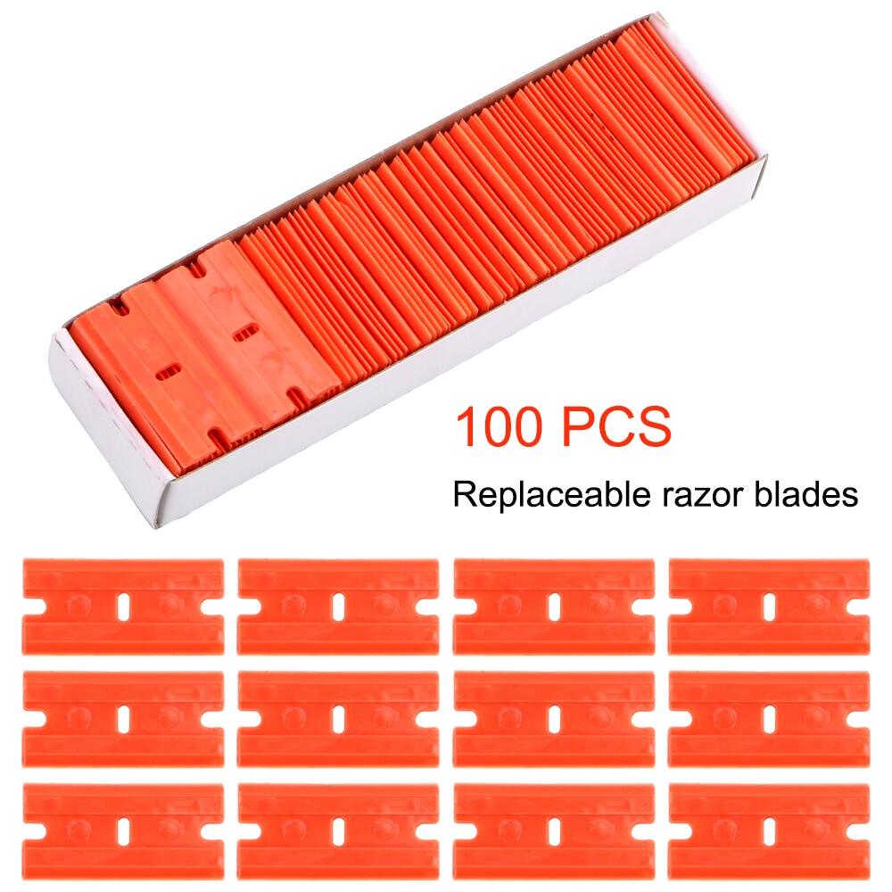 Hộp 100 lưỡi dao nhựa cạo keo