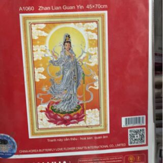 Combo tranh thêu Quan Âm