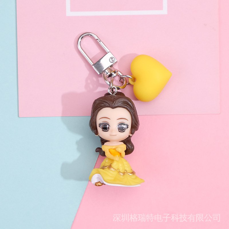 Disney Móc Khóa Hình Công Chúa Disney Xinh Xắn
