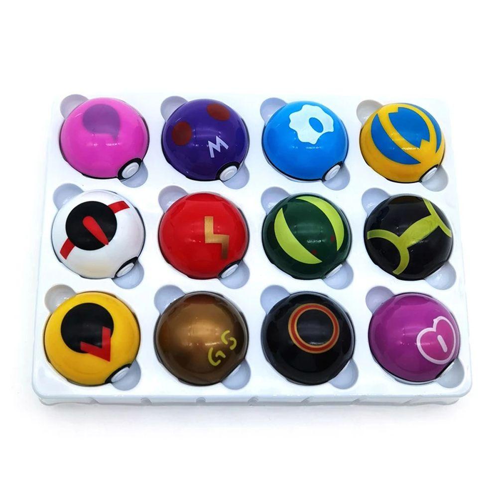 Bộ 12 Mô Hình Đồ Chơi Pokemon Go Chất Liệu PVC