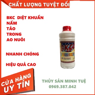 [TẶNG MÃ 50K] Diệt khuẩn, nấm, giảm tảo BKC - Thuốc Thủy Sản Minh Tuệ