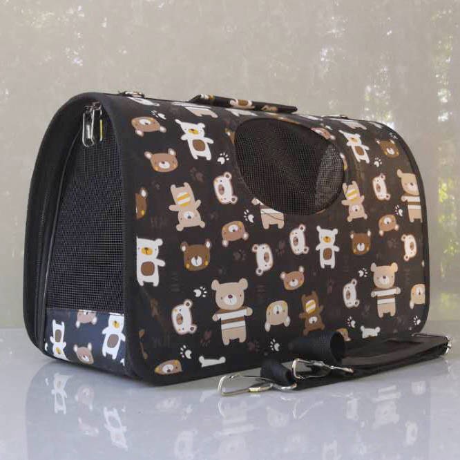 Pet Cat Out Gói Cat Bag Dog Ba lô Rabbit Cat Lồng có thể gập lại Ba lô chéo chéo