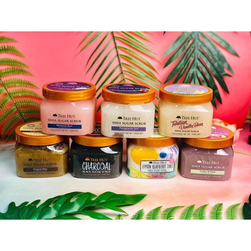 Tẩy tế bào chết body Tree Hut USA