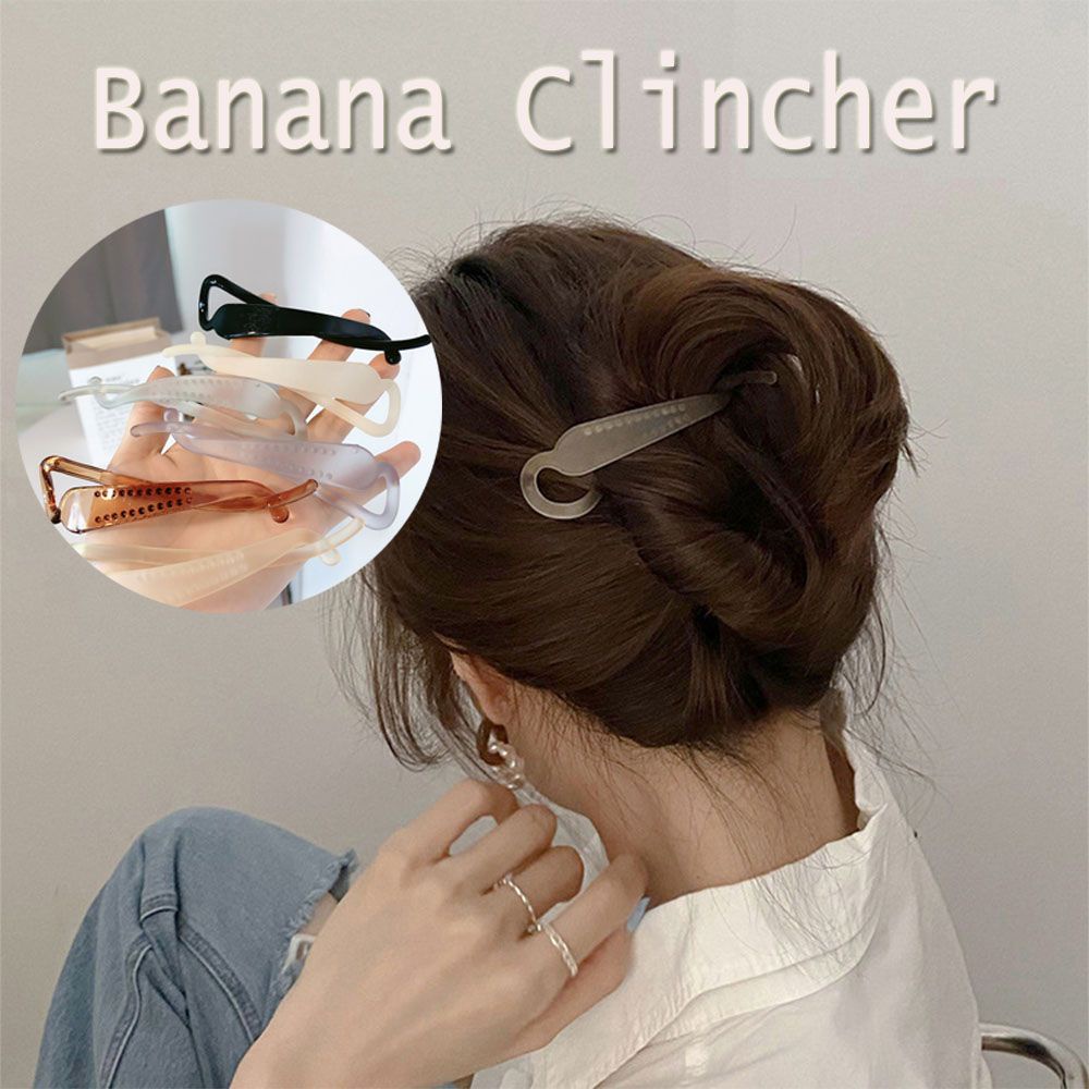 Kẹp Tóc Thời Trang Pháp Cổ Điển Linh Hoạt Bền Bỉ Không Trượt Cho Nữ