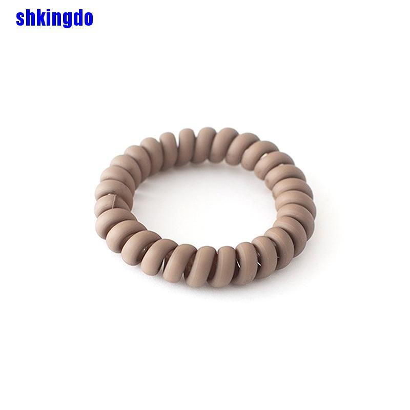 Dây buộc tóc bằng cao su mặt nhám phát sáng trong tối độc đáo cho nữ