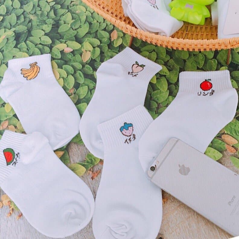 Combo 10 đôi tất hoa quả