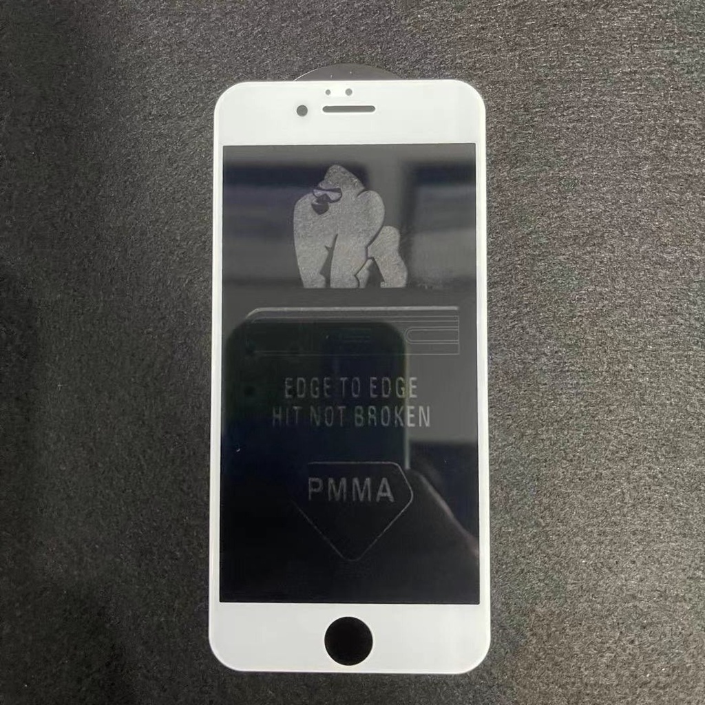 Ốp lưng nhựa phối sứ màu trắng thanh lịch cho Apple Iphone 8 7 6s 6 Plus