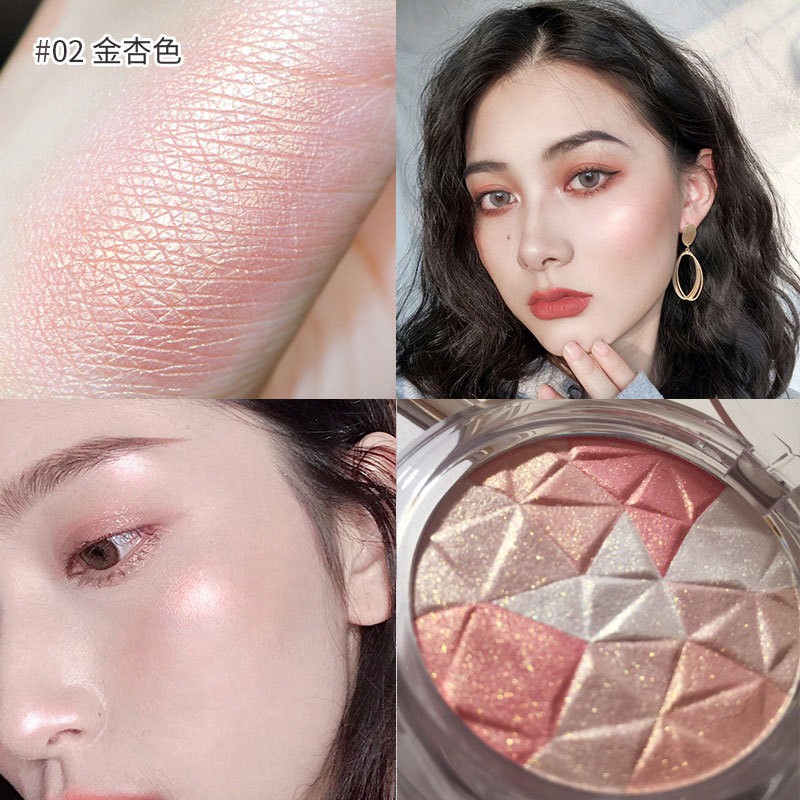 Highlighter Powder Palette Makeup Glow Face Contour Shimmer Water Light Highlight Pallete Illuminator Cosmetics