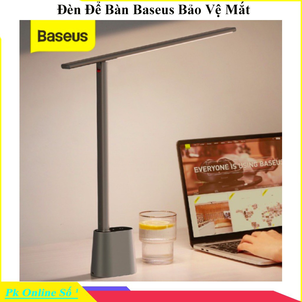 Đèn Để Bàn Baseus Bảo Vệ Mắt chống mỏi mắt, chống cận Có Thể Gấp Gọn Tiện Lợi