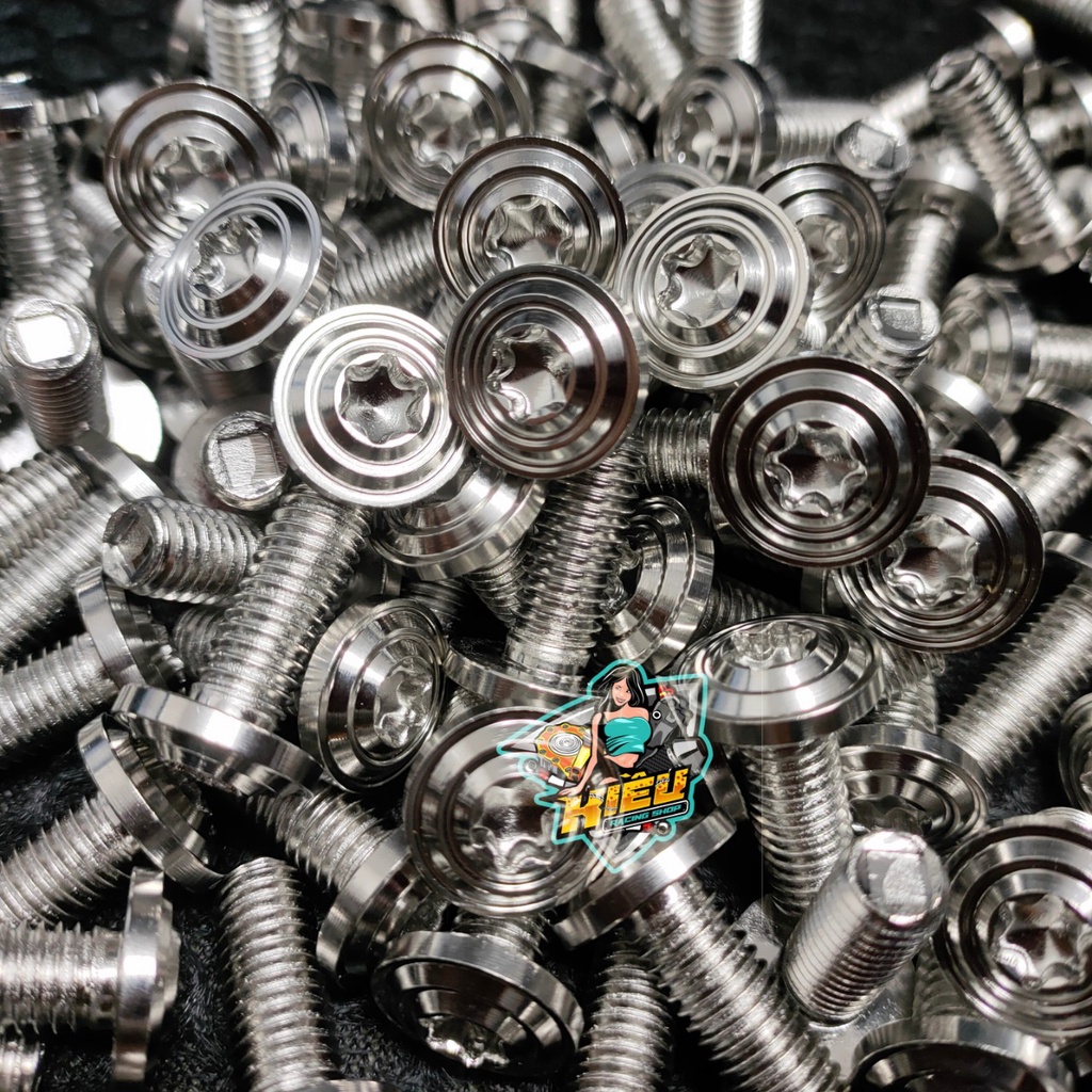 Ốc Đầu Dù Salaya Inox 304 6ly1p, 6ly 1.5p, 6ly2p