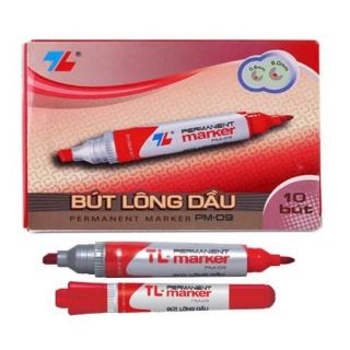 Combo 2 bút Lông Dầu Thiên Long PM09 chính hãng