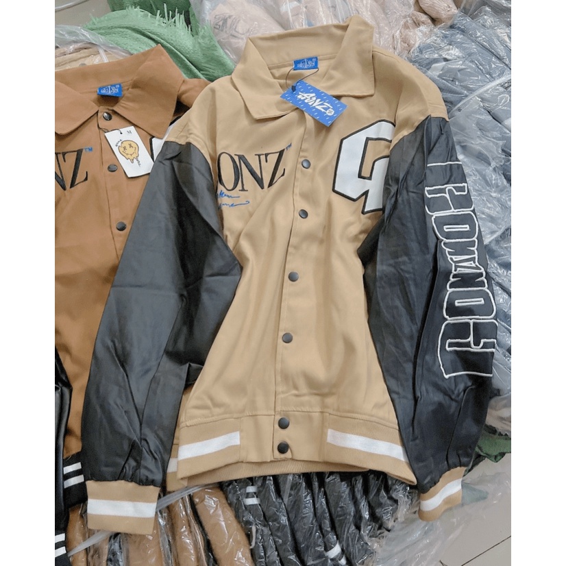 ÁO KHOÁC BOMBER MẶT QUỶ UNISEX NAM NỮ DA LỘN CỰC XỊN CỰC XINH