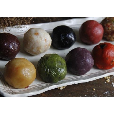 Nhân bánh trung thu Đậu Xanh, Đậu Đỏ, Sầu Riêng, Mè Đen, Trà Xanh