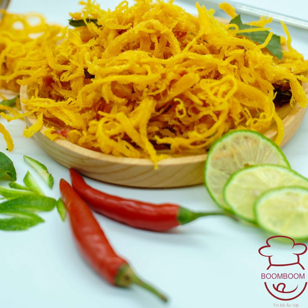 Khô gà lá chanh xé cay 280g,BoomBoom đồ ăn vặt Hà Nội | BigBuy360 - bigbuy360.vn